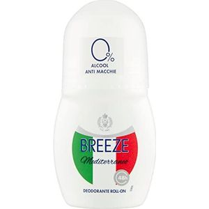 Breeze Middellandse luchtverfrisser Roll-on 48h 0% alcohol 50ml