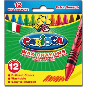 Carioca - Wax - Multi - 12 Stuk