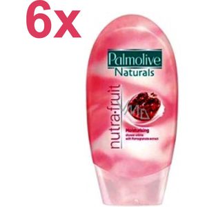 Palmolive Naturals - Nutra Fruit - Granaatappel - Douchegel - 6x 200ml - Voordeelverpakking