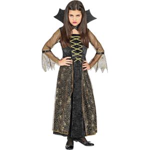 Spiderella - Spinnenweb Heks - Kostuum - Meisje