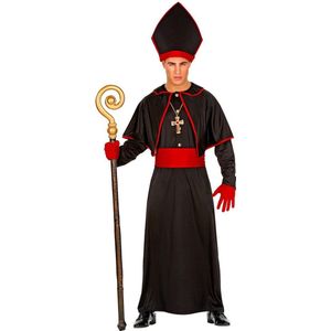 Boland Gouden Priester Kruis Ketting Monnik Kruis Nun Religieuze Fancy Dress Accessoire Voor Mannen en Vrouwen Halloween (Goud