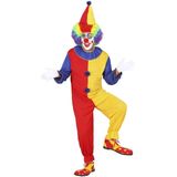 Widmann - Clown kostuum, jumpsuit, casper, grappige vogel, circus, carnavalskostuums, carnaval