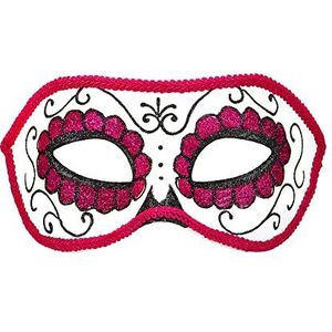Dia De Los Muertos Oogmasker Roze