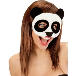 Widmann - Oogmasker, masker voor volwassenen, van pluche, dierenmasker, party dier