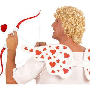 Widmann - Krullende Pruik - Blond - Synthetisch Haar