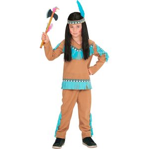 Widmann - Indianenkostuum voor kinderen, chef, carnaval, westers, carnavalskostuum voor jongens
