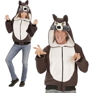 Widmann - Jas met capuchon wolf voor volwassenen.