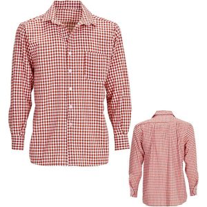 Oktoberfest Shirt Rood Wit Heren