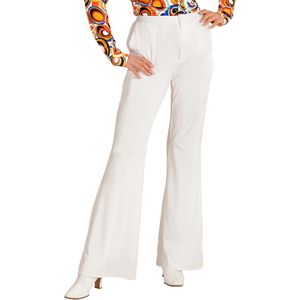 Disco 70S Broek Wit Dames