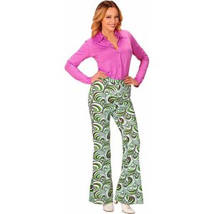 Widmann - Jaren 70-broek - Veelkleurig - 100% Polyester