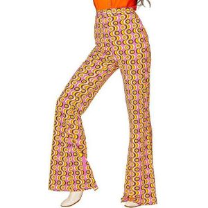 Carnavalsbroek - Psychedelische Opdruk - Elastische Taille