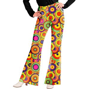 Widmann - Damesbroek - Multicolor - Polyester - Jaren '70 Stijl