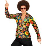 So Into The 60s Flower Love Overhemd Man
