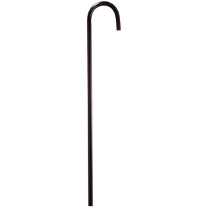 Wandelstok - Zwart - 80 cm - Kostuumaccessoire