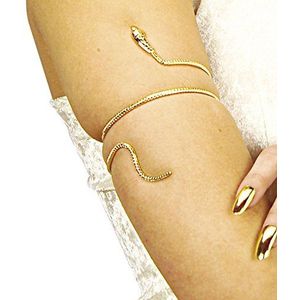 Schlangen Armreif R&#246;mer Armspange gold