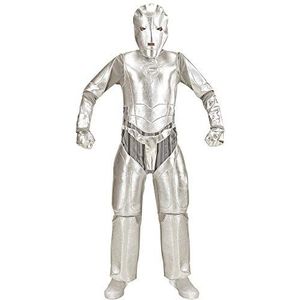 W WIDMANN MILANO Party Fashion - Kinderkostuum Space Invader, overall en masker, carnavalskostuums kinderen, alien, robot