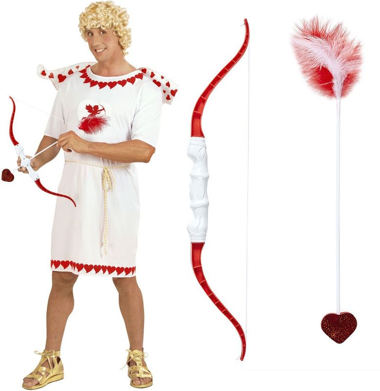 Widmann - Cupido Pijl en Boog - Valentijn - Carnaval - Verkleedfeest
