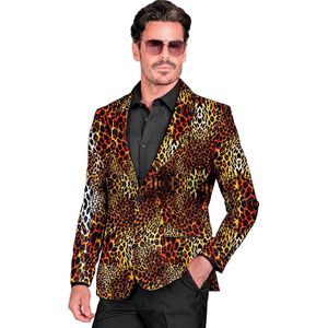 Widmann - Feestmode jasje, luipaardpatroon, kostuumjas, dierenprint, dierenkostuum