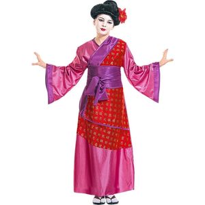 China Geisha kostuum kind - Maatkeuze: Maat 128