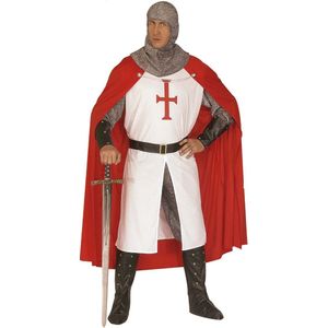 Ridder Kostuum Rood Wit Heren