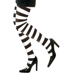 Widmann - Milano Party Fashion - Gestreepte Panty - 70 DEN - Accessoires - Heks