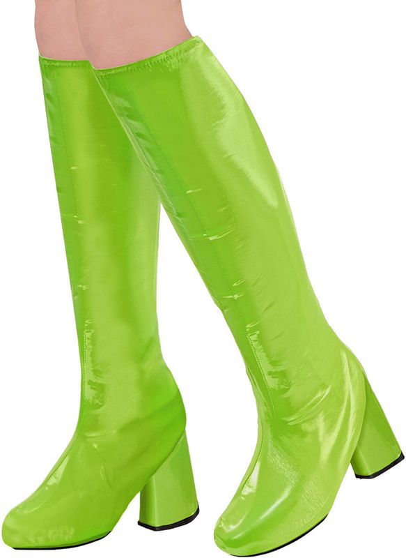 Groene Jaren 60 Retro Overlaarzen