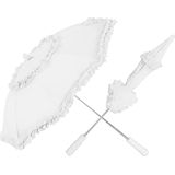 WIDMANN - Wit Zonnescherm - Accessoire - Wit - Kant