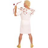 WIDMANN - Cupido Kostuum - Wit - Tuniek met Riem en Vleugels