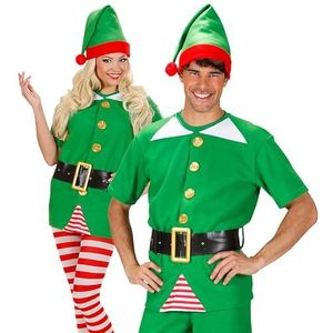 Widmann - Kostuum elf, kerstmanhelper, kerstelf, carnavalskostuums, carnaval