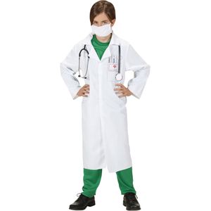 WIDMANN MILANO PARTY FASHION - dokterskostuum, doktersjas, laboratoriumjas, verkleedkleding voor carnaval, carnaval