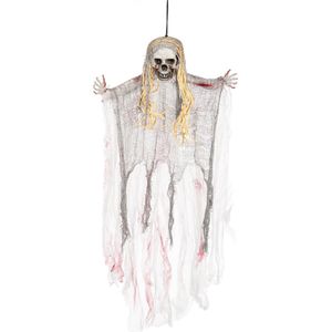W WIDMANN MILANO Party Fashion 7791Y Bloedende spook feestdecoratie 90 cm griezelige accessoires nepbloed skelet spook Halloween carnaval