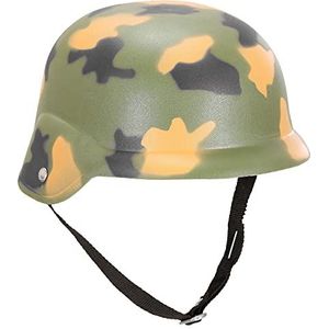 Camouflage Helm Accessoire voor Fancy Dress