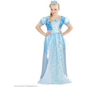 Verkleedkleren prinses met cape, toverstaf en kroon - wit, Speelgoed