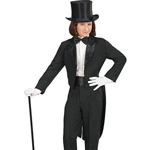 Widmann ? Tuxedo kinderen met kraag Boys, Zwart, 140 cm, vd-wdm96857