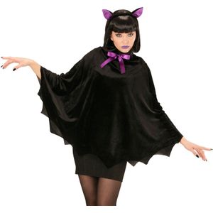 Violetta Fledermaus Set 2-teilig - Default Title schwarz-violett | Karneval & Fasching | Kostüme.com