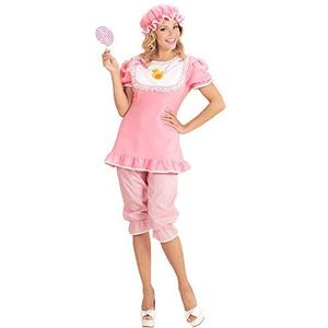 Widmann - Grote Baby Kostuum - Volwassen Baby Meisje - Vrouw - Roze - Small - Carnavalskleding - Verkleedkleding