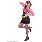 Neon 80S Kostuum Dames 4 delig