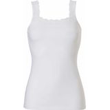 Cotonella - Dames Hemd - Wit - Met Kant