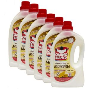 Omino Bianco Marseille - Voordeelverpakking - 6 x 2L - Wasmiddel