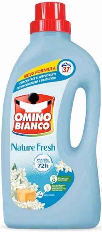Omino Bianco - Natuurlijk Fris - Wasmiddel - Gekleurde Was - 1,48 Liter - 37 Wasbeurten