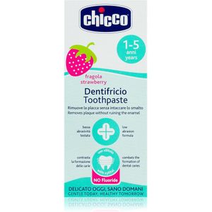 Chicco Toothpaste 1-5 years Kinder Tandpasta Strawberry 50 ml