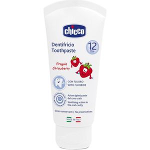 Chicco - Oral Care Toothpaste - Kinder Tandpasta - Aardbei - 50 ml