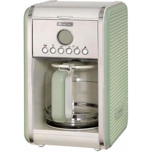 Ariete 1342/04 | Vintage koffiezetter | tot 12 kops | 24 uurs timer | warmhoudplaat | Groen