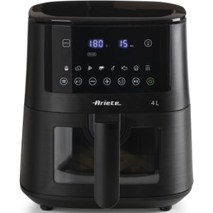 Ariete 4633/00 Enkel 4 l Vrijstaand 1400 W Heteluchtfriteuse Zwart