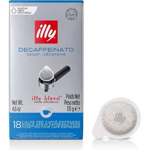 Illy - Decaffeinato - Koffiepads - 18 Stuks