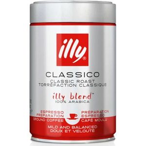 Illy Espresso Classico Gemalen koffie- 12 x 250 gram