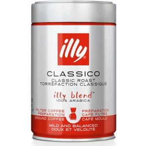 illy - Filter Classico - Gemalen Koffie - 100% Arabica - 250 g