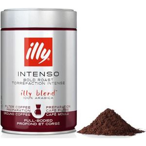 illy Gemalen Filterkoffie Intenso 250 gram