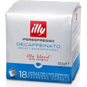 illy Iperespresso Cafeinevrij 18 capsules