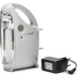 2-in-1 draagbare noodlamp: Anti-stroomuitval en LED-zaklamp. Oplaadbaar. 170 lumen. Met oplader. Ideaal voor stormen, onweer, sneeuwval